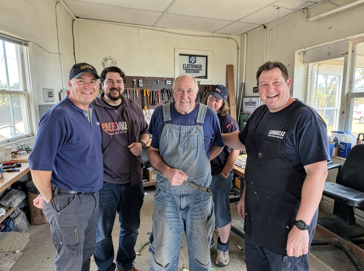 The Electrician Spring Tx team