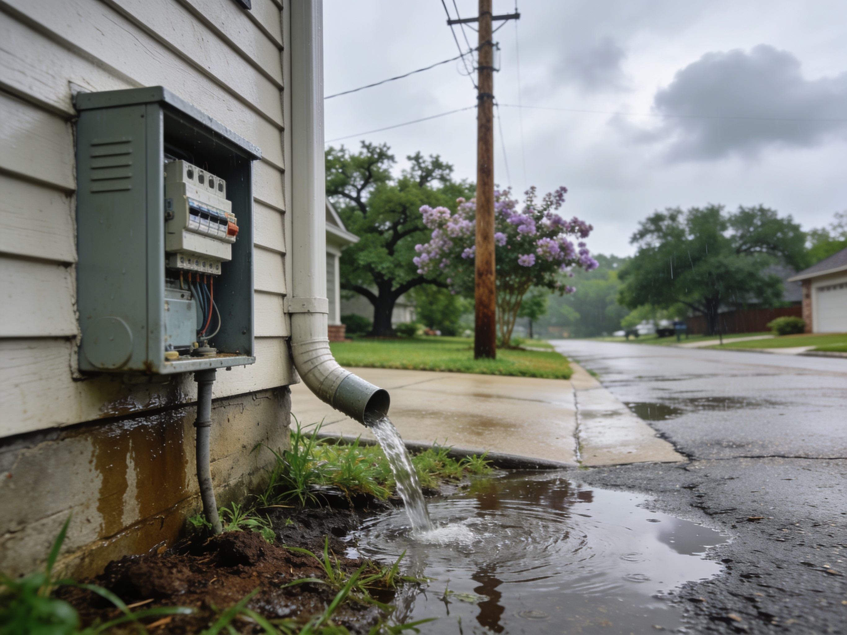 Why Breakers Trip After Heavy Rain in Spring Texas Neighborhoods