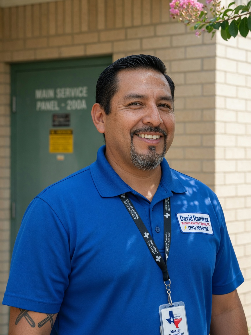 David Ramirez, Electrician Spring Tx